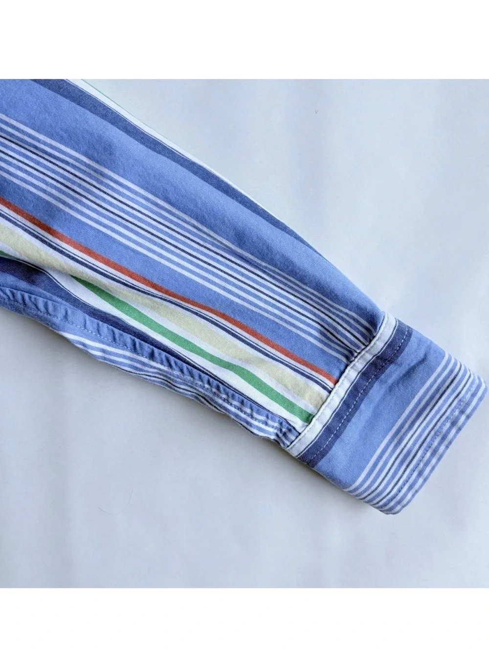 Ralph Lauren Boys Button Down Oxford Shirt 2 2T Blue Pony Logo Preppy Stripes